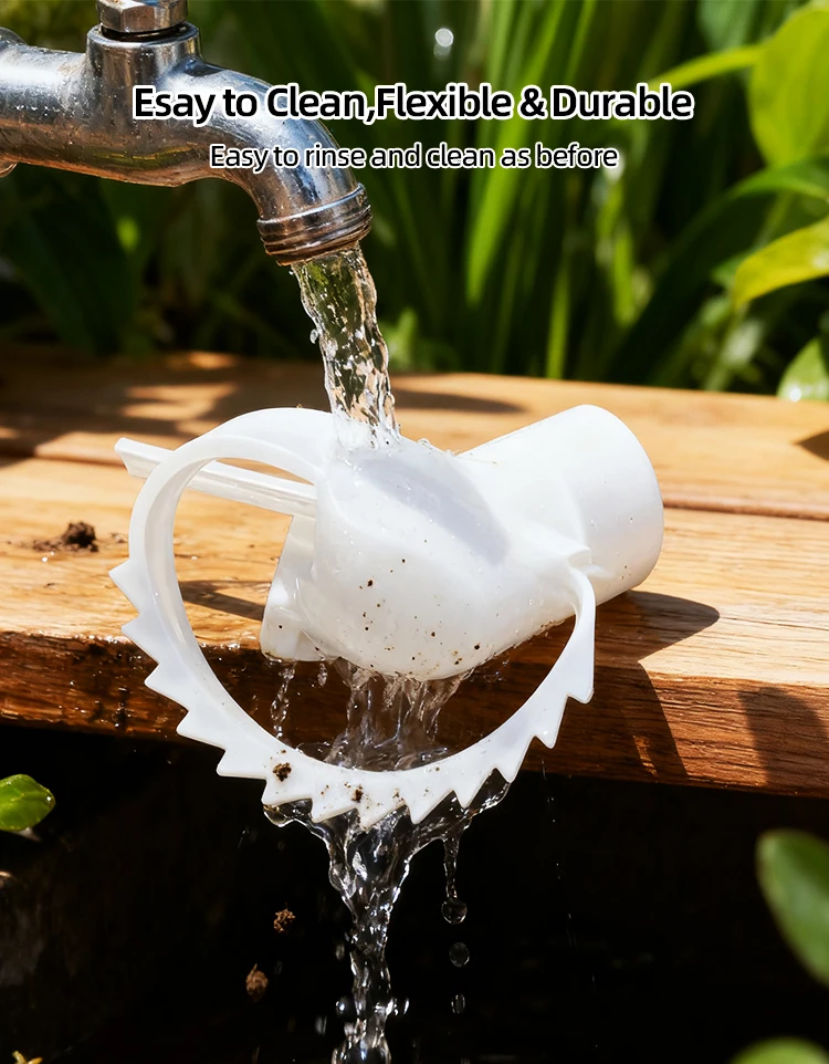 product silicone cable ties for electronics reusable organizer for headphones chargers  computer wires-3