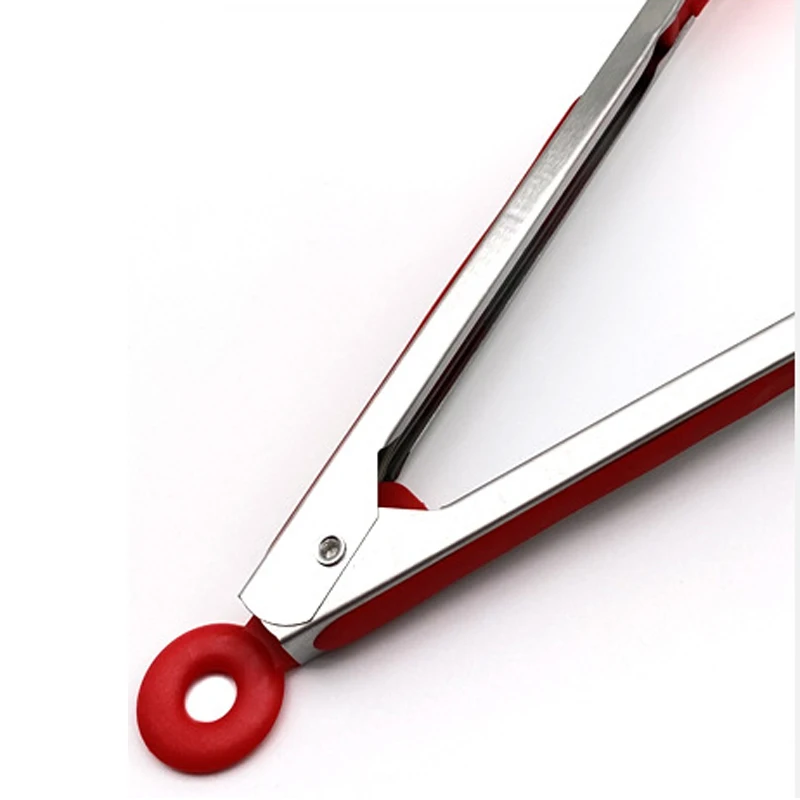 Customized Logo Wholesale Premium Sustainable 5-Piece Cooking BBQ Baking Tools Stainless Steel Locking Kitchen Tongs factory