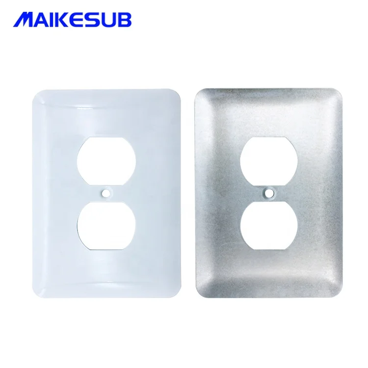 Custom logo Rectangle Sublimation Light Switch Cover Plate