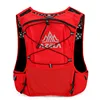 Rouge - sac individuel + gourde 500ml + poche à eau blanche 1500ml