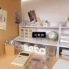 Double-layer lace shelf, large white drawer box *3