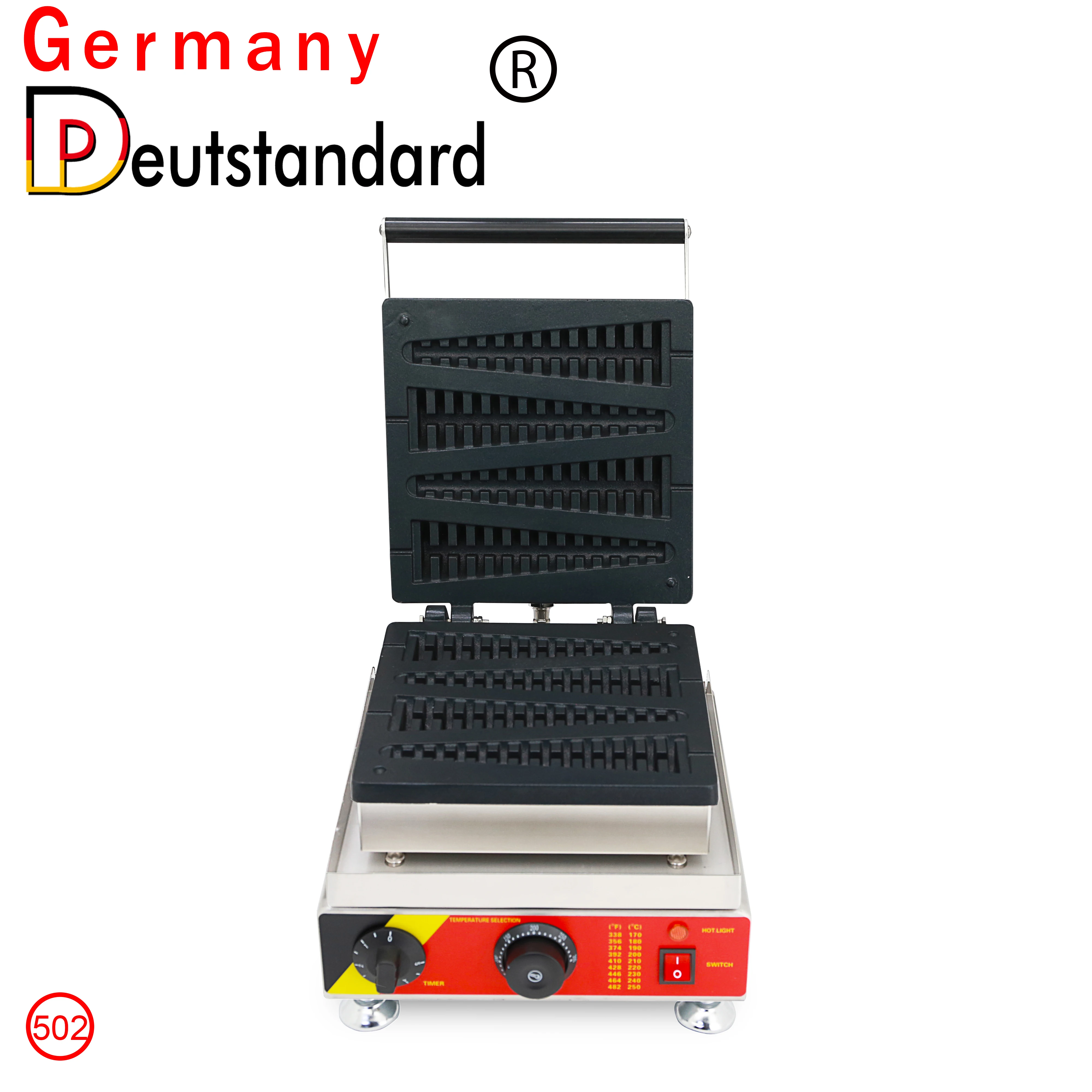 1750W Electric Commercial Lolly Waffle Stick Maker Machine