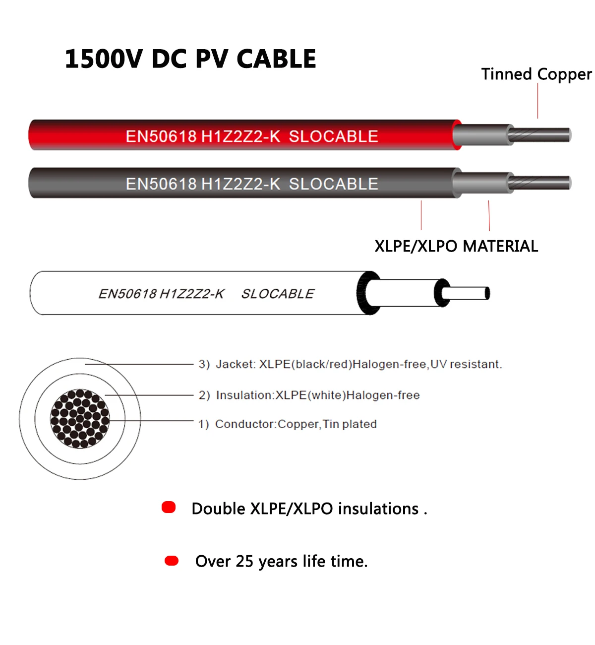 1500V solar cable