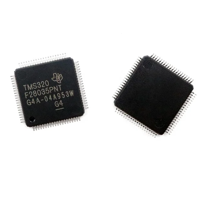 TMS320F28035PNT Texas Instruments Integrated Circuit 32-Bit MCU Real-Time Microcontrollers IC Chips 80-LQFP (12x12)