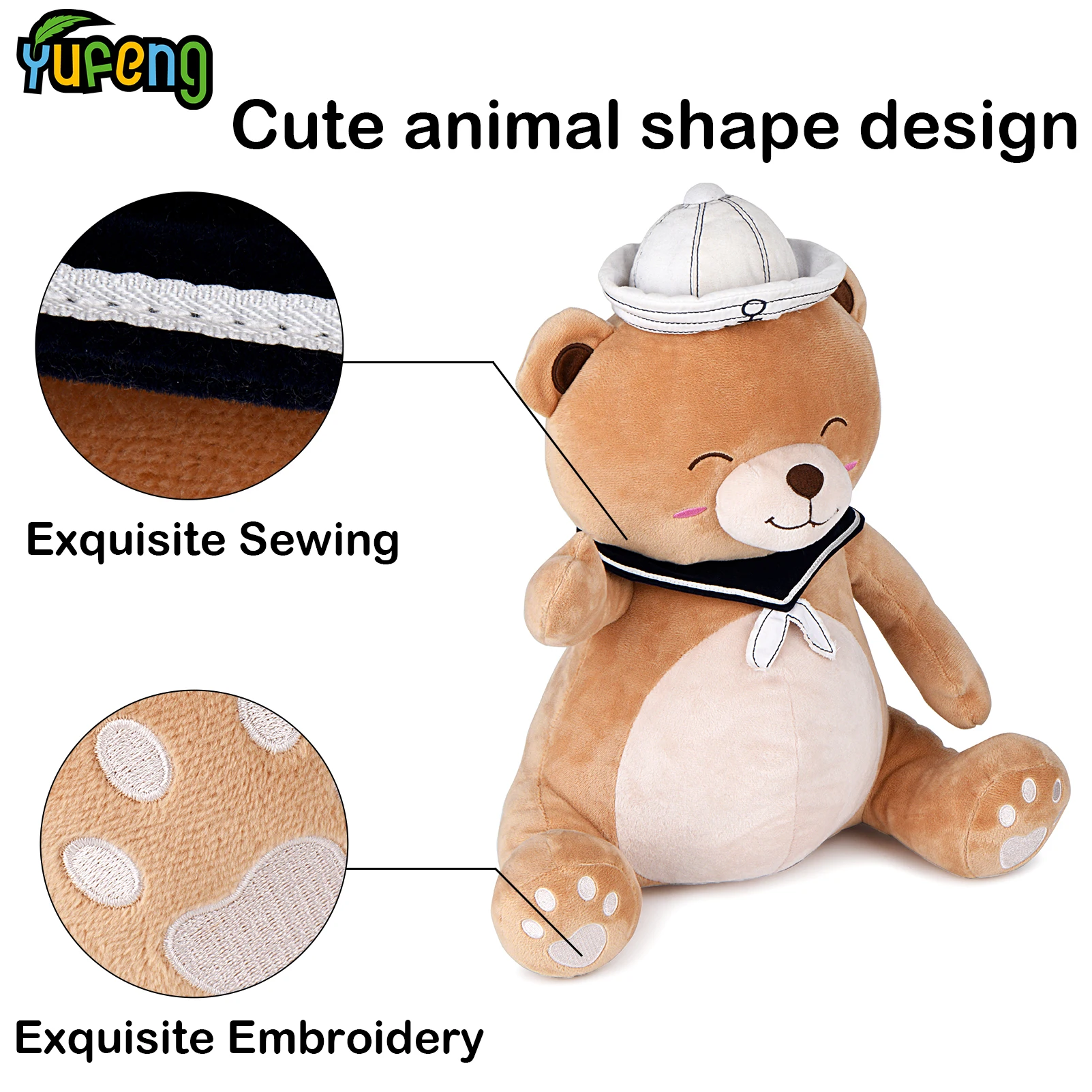 Custom Stuffed Animals Supper Soft Plush Toys Plushie Teddy Build A