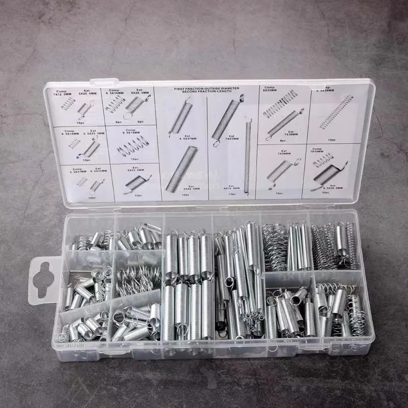 200 Pcs Compression Springs Assortment Kit,Stainless Steel Springs ...