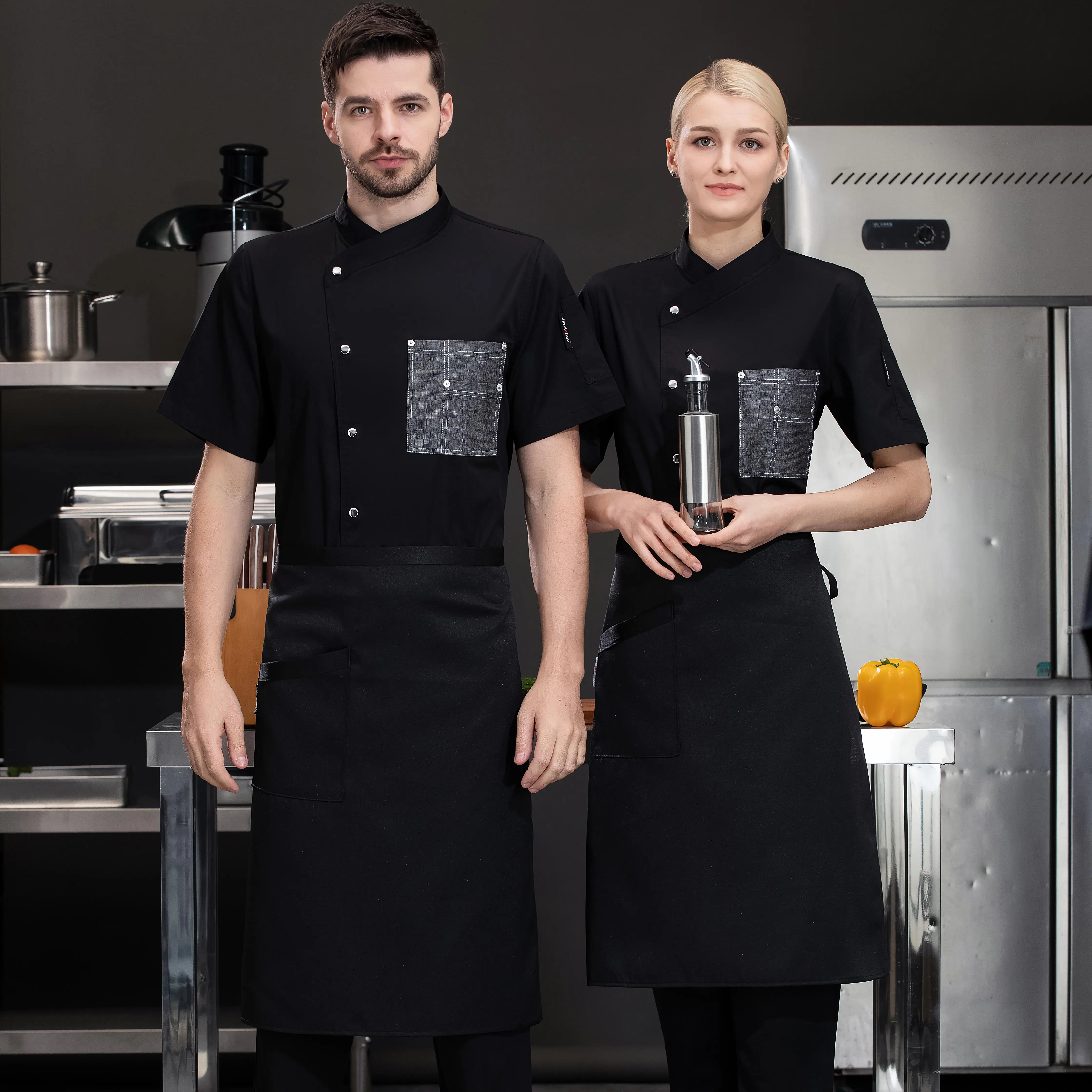 Hot Sale Restaurant Chef Clothing and Chef Uniform Women for Hotel - Main Image