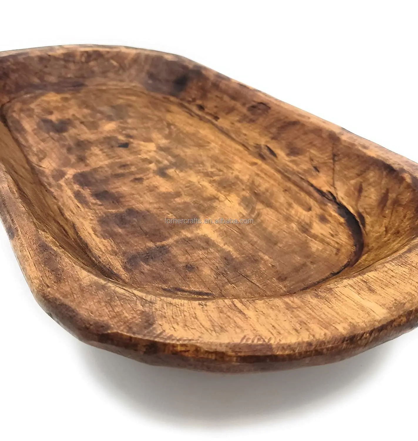 Wooden Dough Bowls Wholesale Farmhouse Brown Rustic Wooden Dough Bowls