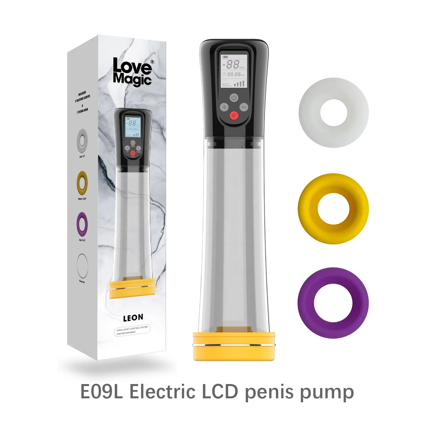 elektrische penispumpe Elektrische Penispumpe Für Männer IPX7 Wasserdicht,... Von 25,16 € main image 0