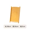 Natural color double-ear tray 38*26*3
