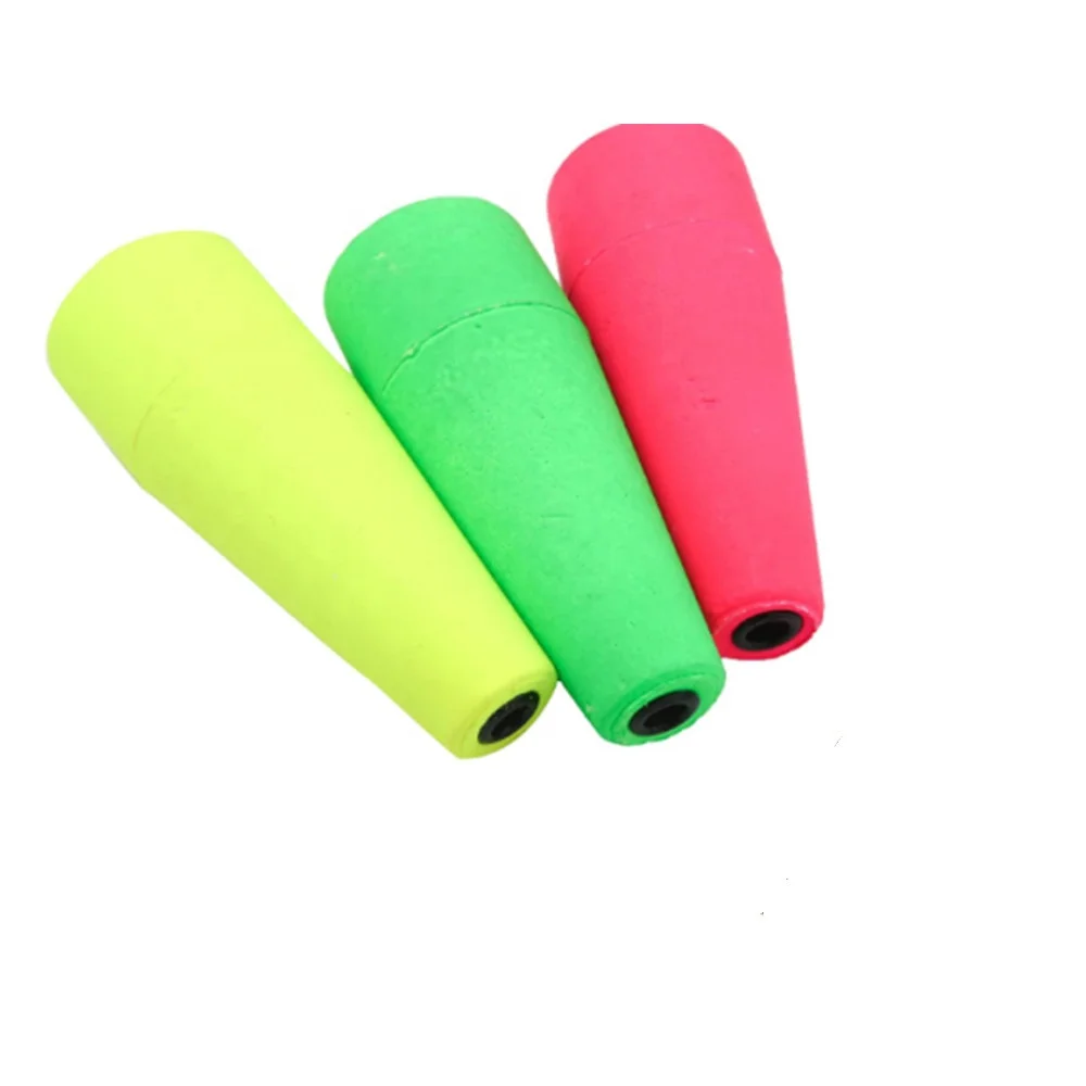 Wholesale Big Foam Fishing Bobbers Styrofoam Popping Corks With Metal