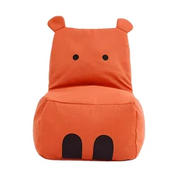 Ready to Ship Cute Animal Bean Bag Kids Living Room Bean Bag Cover Without Filler