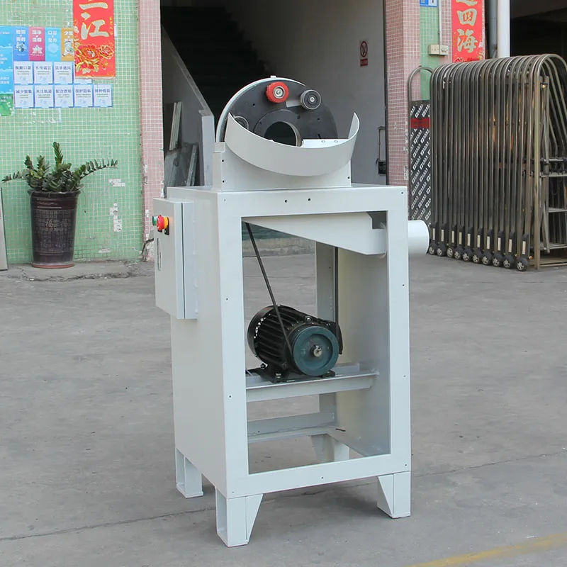 Pipe Finishing and Polishing Machine for Polish and buff Straight or Bent Tubes with Round Oval of Stainless Steel