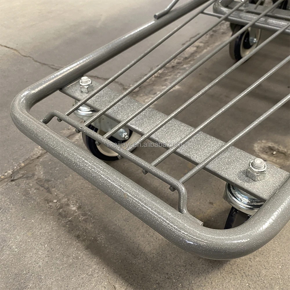 High Quality Steel Wire Wal Mart Shopping Carts Manufacturer