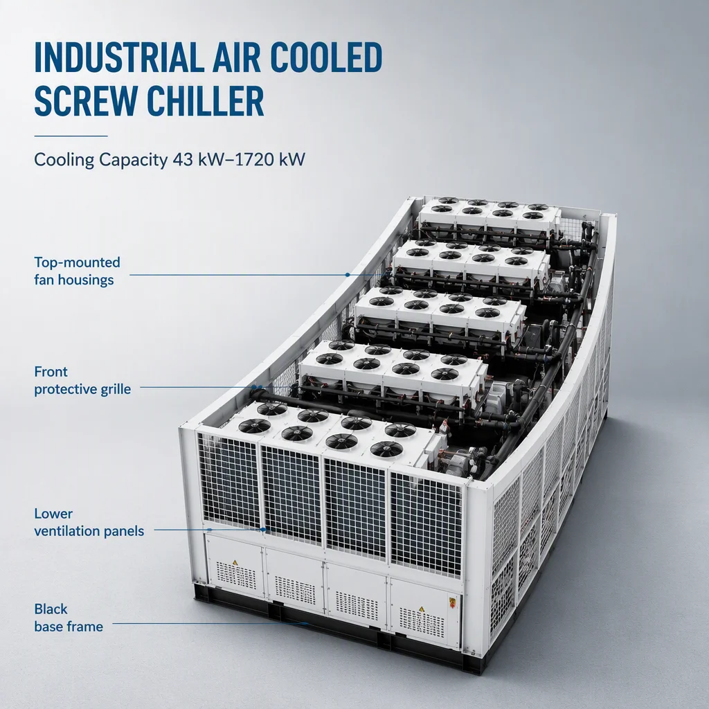 Industrial Air Cooler, 43kw---1720kw, 38kw----660kw - detail 10