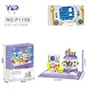 Yugao p1159 portapenne astronauta seduto sulla luna