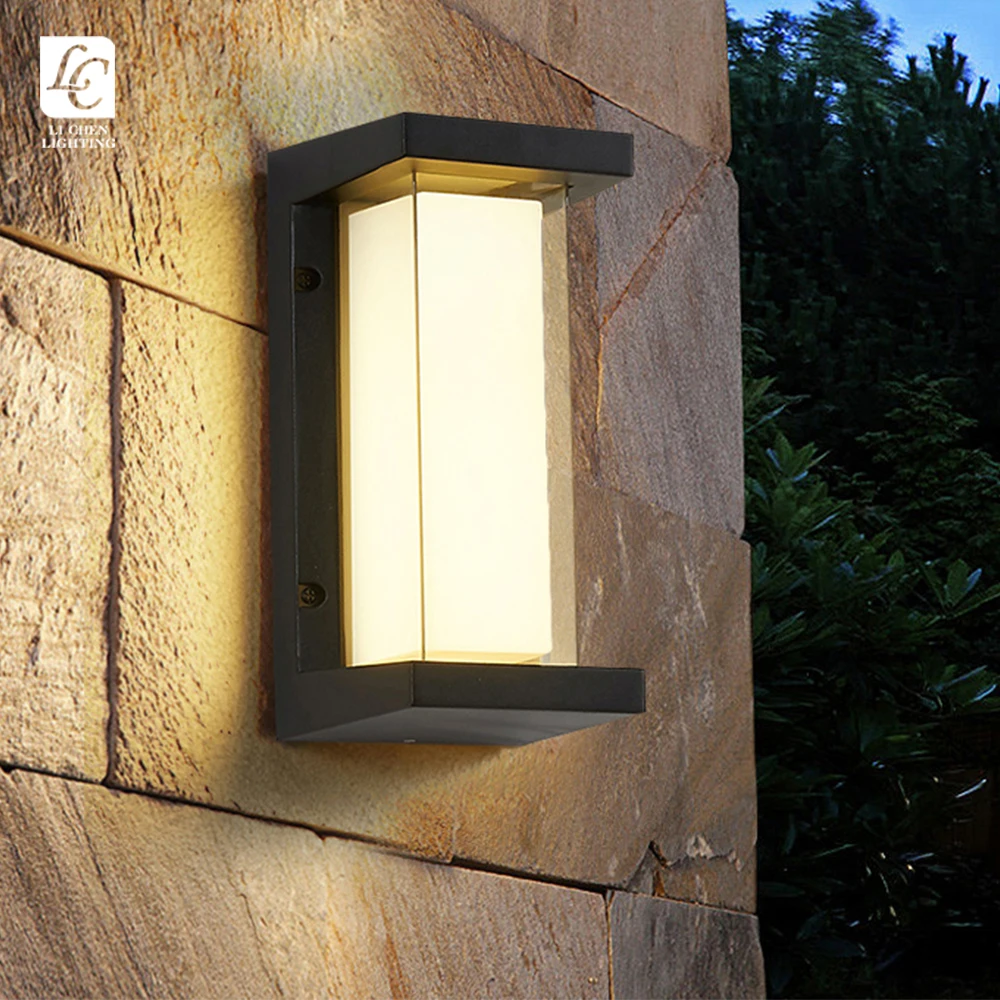 BD07 Wall Light for Outdoor 18W 30W Waterproof Ip65 Led Ultra Bright Staircase Courtyard Entrance Wall Lamp  