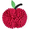 Plum red-apple shaped sniffing pad