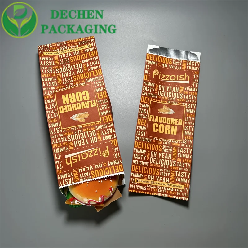 Brown Wax Paper Sandwich Bags