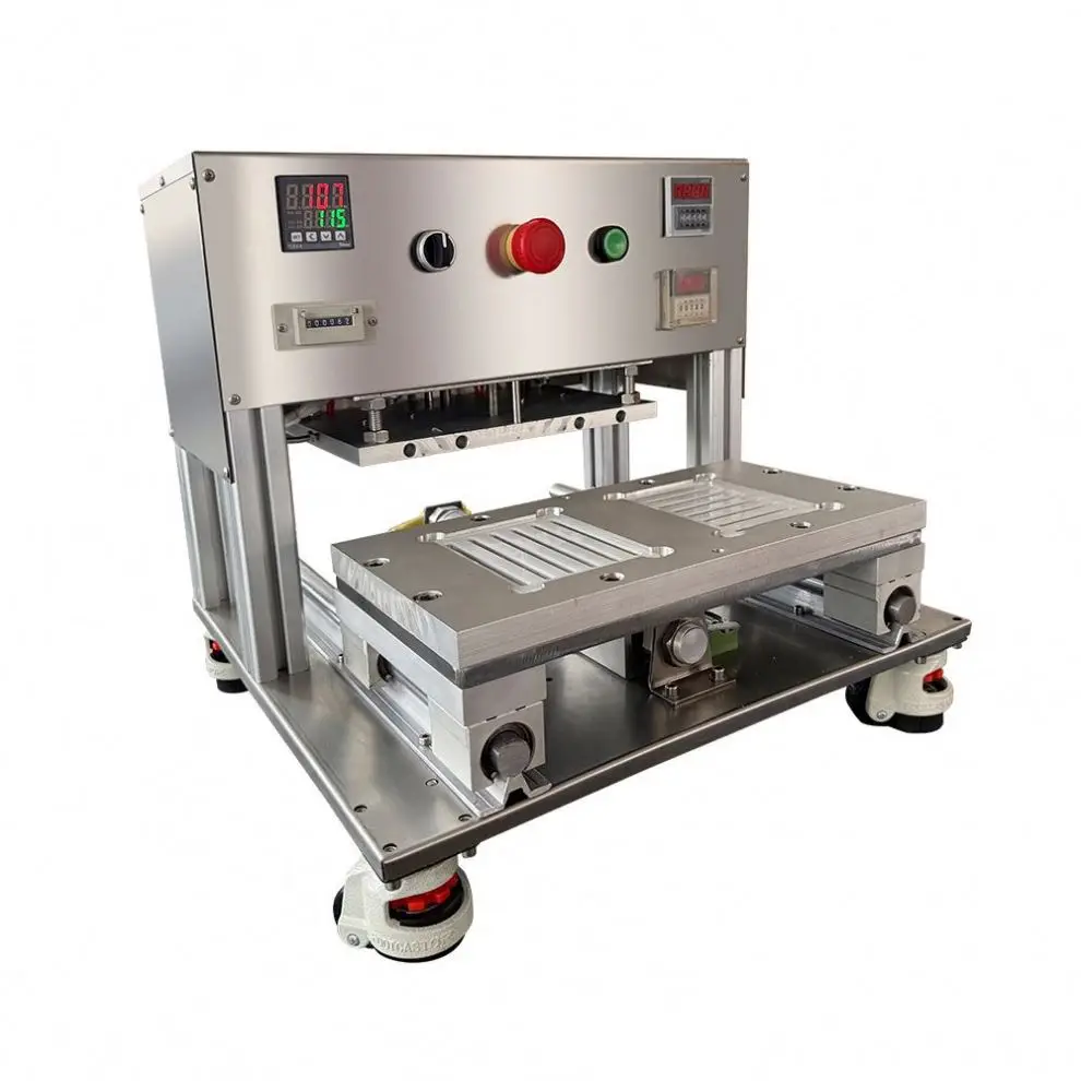 TEBAK Multi-functional Blister Packaging Solutions Pneumatic Inlet/Outlet Paper Sealing Paper Card Blister Machines