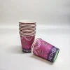 Tasses violettes de 9 oz