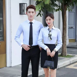 Fit Style Men's Shirts High Quality Long Sleeve Dress Shirts Breathable Business Suit Shirt