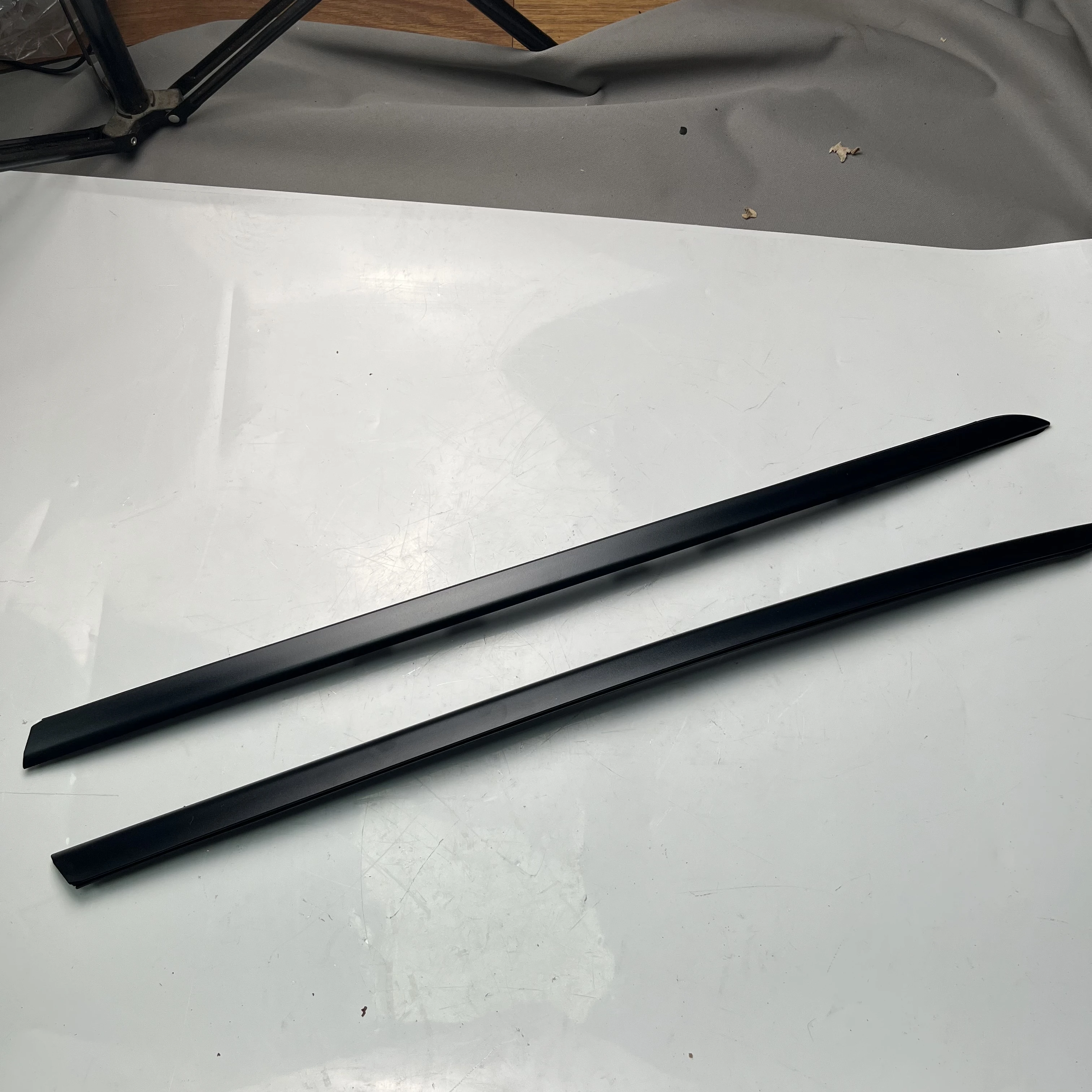 Honda Civic Accord Black Roof Windshield Trim Molding Clips Kit