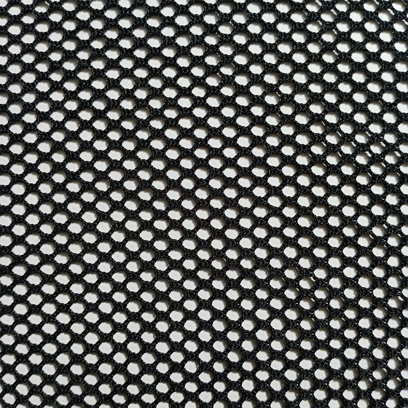 Hexagonal Honeycomb Stretch Mesh Fabric for Shoes Material Bags