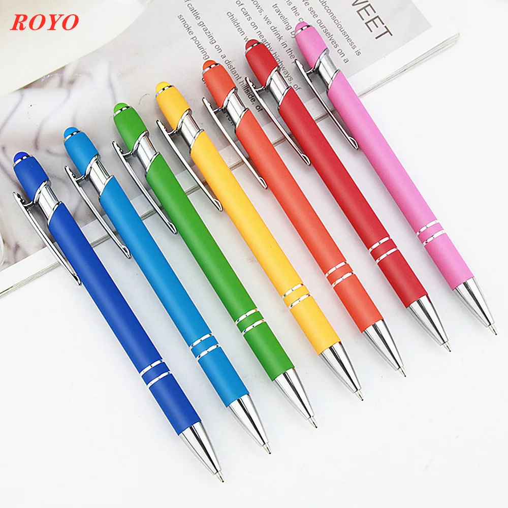 Promotion Advertising Gift 2 In 1 Ballpen Stylus Screen Ballpoint Pen ...