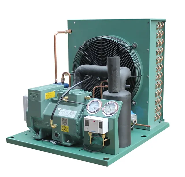 Hermetic Scroll Compressor Condensing Unit Outdoor Cooling for Blast Freezer Cold Room Storage Core Equipment