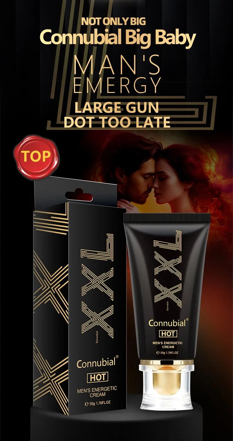 Connubial Mens Power Ointment Xxl50g Male Genital Enlargementthickeninggrowth Repair 9666