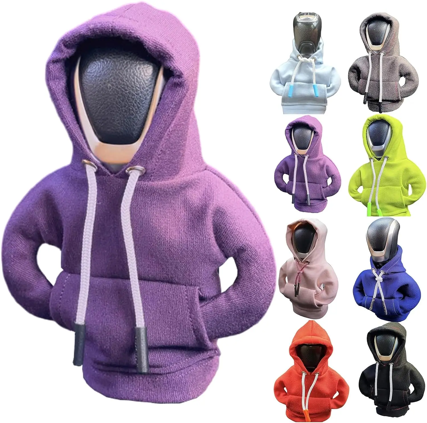 Car Gear Shift Cover Hoodie Universal Hoodie For Car Shifter Handle