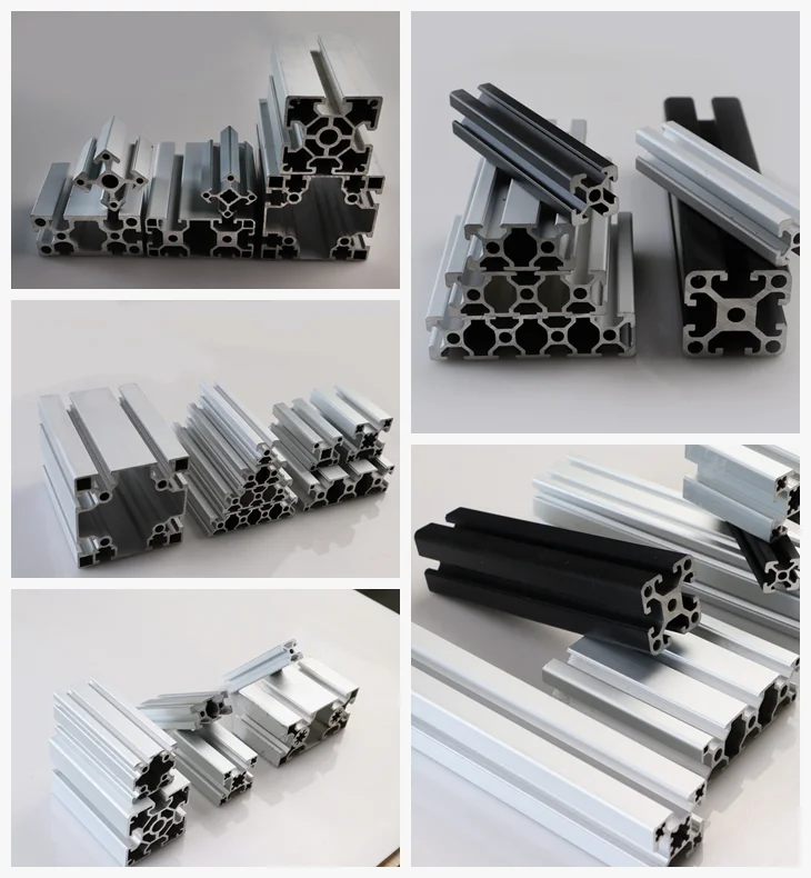 Aluminium Alloy Sections 80x80/aluminium Alloy Sections Tslotted ...
