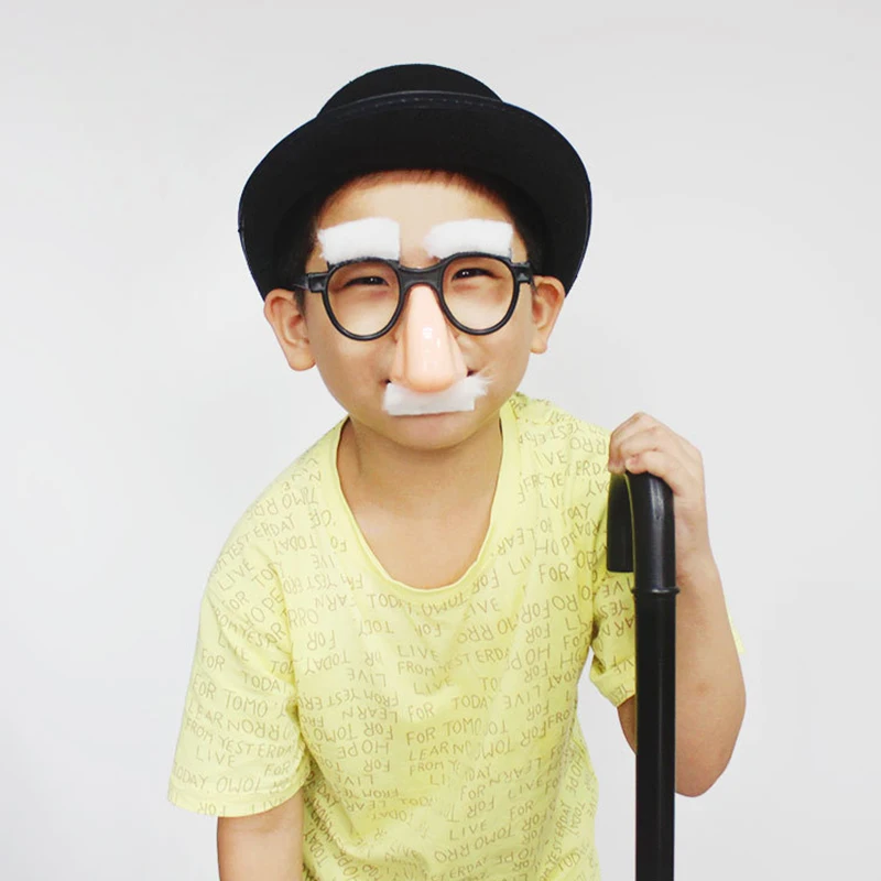 Lunettes rondes avec nez - Maquillage Halloween - Hq0072 | Atelier Mascarade Lunettes rondes avec nez - Maquillage Halloween - Hq0072 | Atelier Mascarade