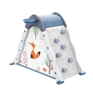 5 in 1 Multi-Function Indoor Playground Tent with Climbing Wall Kids Toy for Playhouse