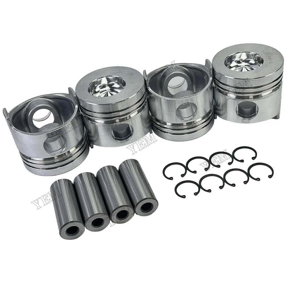 Piston With Pin Circlip Fits for YunNEI YN25GBZ Engine Parts Agricultural Engine Parts