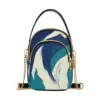 Blue Wave Brushstroke