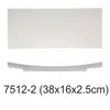 Grande plaque incurvée rectangulaire de 7512 à 112 pouces