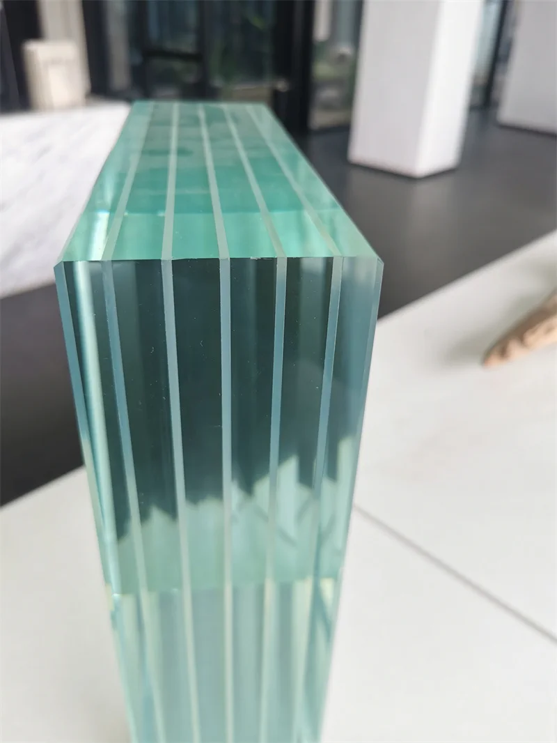 product 6mm 8mm 10mm bulletproof laminated tempered building glass for curtain wall staircase decoration-1