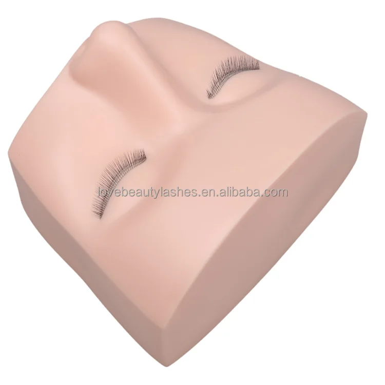 Factory Sale Simple Realistic Practice Mannequin Doll Head for Eyelash ...