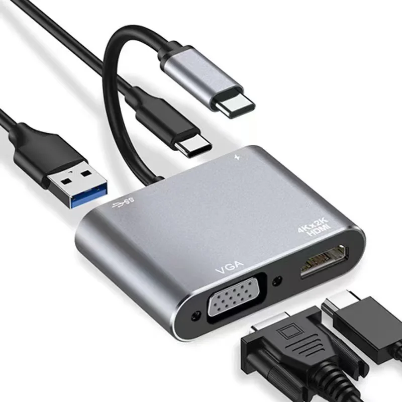 Адаптер usb type c vga. Адаптер usb type c vga