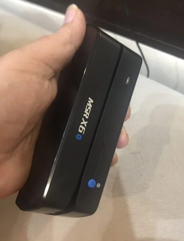 MSRX6BT Mini Credit Card Machine Hot Sale Card Reader Writer Factory Wholesale Blueteeth Msr Card Reader EasyMSR