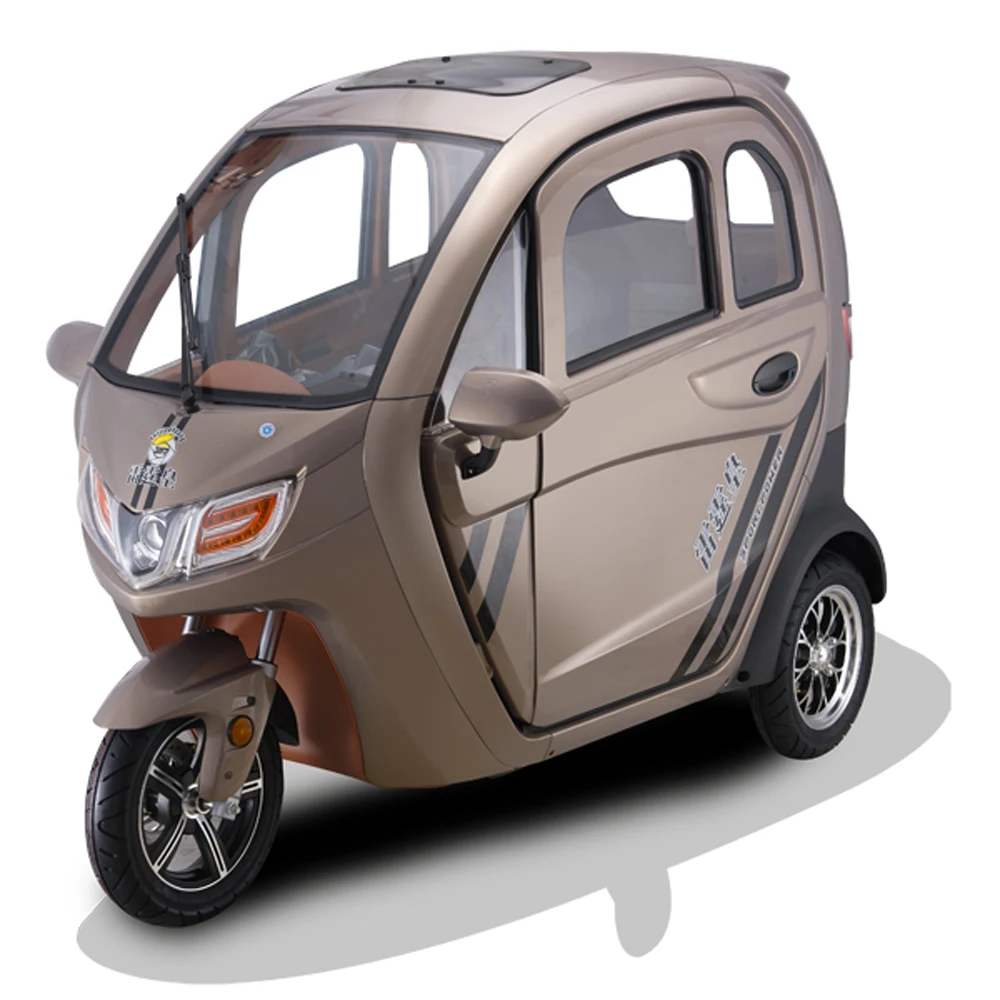 Fully Enclosed Electric Tricycle Fully Enclosed Household Three Wheel ...