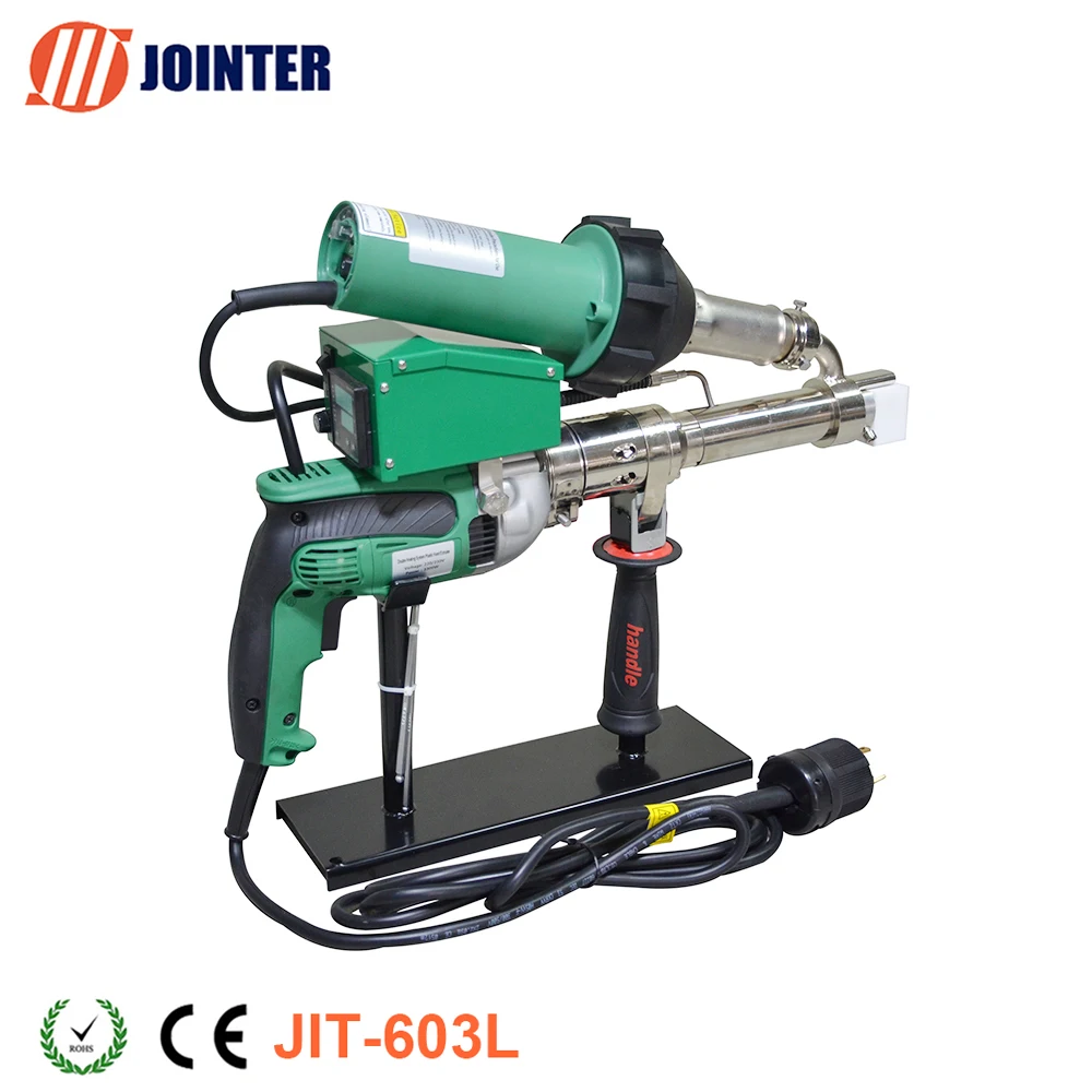 3400W HDPE Liner Extrusion Welding Gun Portable Hand Plastic Pipe Extrusion Machine