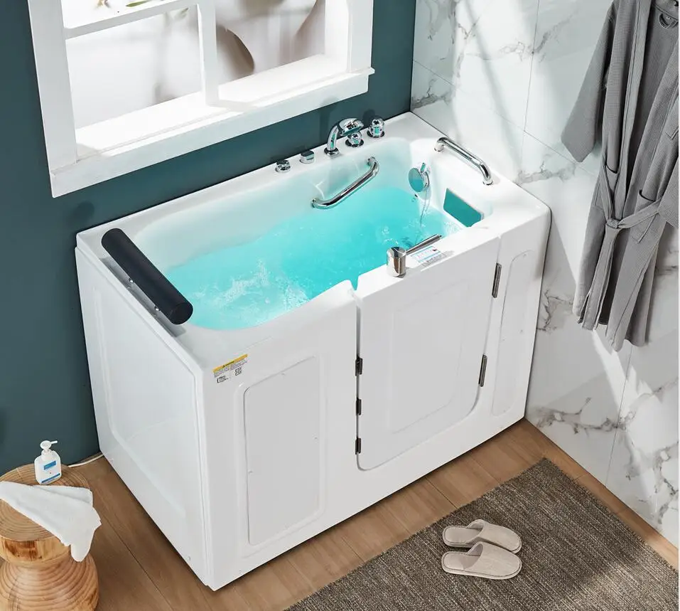 快適なビルトインシート電動ウォークインバスタブウォークインバス障害者用外向きスイングウォークインタブ/バスタブq378 Buy 歩く