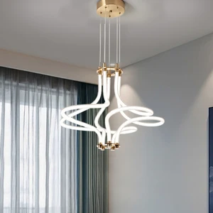 New Design Modern LED Hanging Pendant Light for Living Room Kitchen Island
