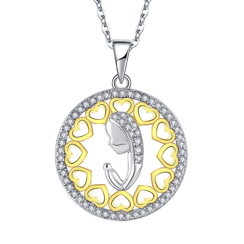 Ciondolo a forma di mucca in argento Sterling 925. - Italia