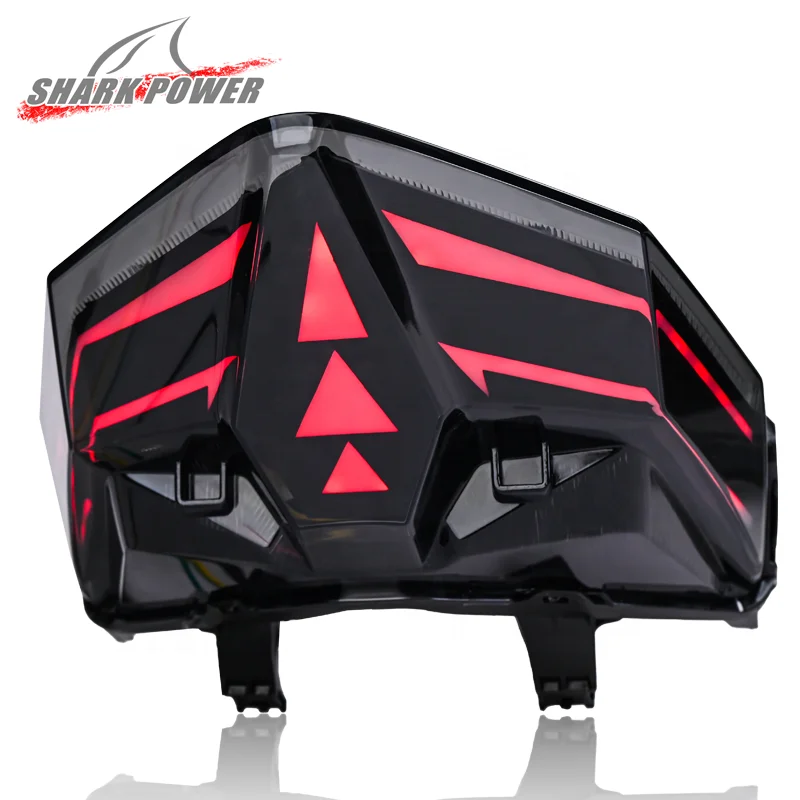 Shark Power Motorcycle RGB Tail Light for Honda Vario150