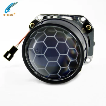 車のヘッドライト用ユニバーサル2.5インチH1プロジェクター