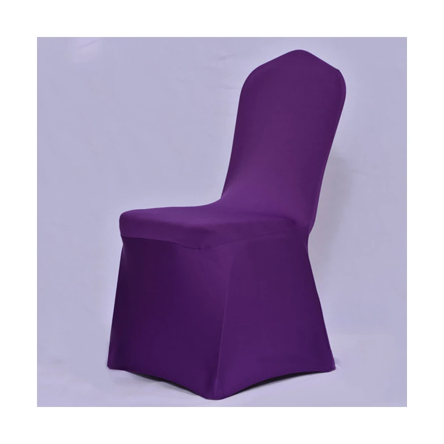 High Quality Hotel Party Banquet Wedding Chair Cover Cheap White